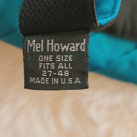 Mel Howard Teal Cummerbund & Bow Tie, One Size - Picture 5 of 7